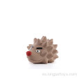 Ladex Pet Toy Hedgehog Sound Dog Toy de látex